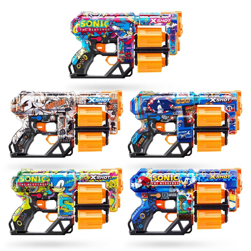 X-Shot Skins Sonic Hyper Spike Dread Dart Blaster