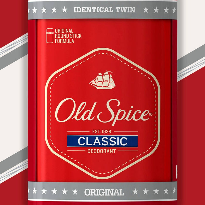 Old Spice Classic Original Scent Deodorant for Men - 3.25oz/2pk