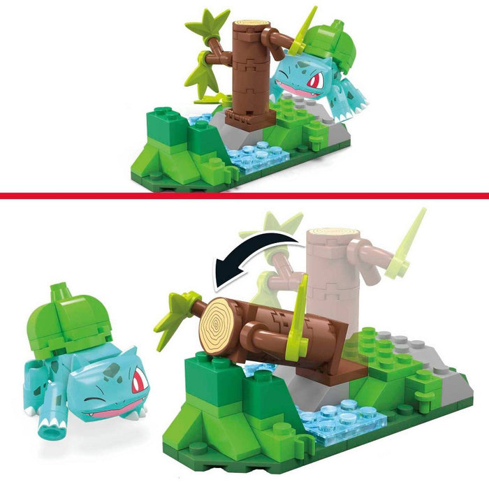MEGA Pokemon Bulbasaur's Forest Fun Building Set - 80pcs