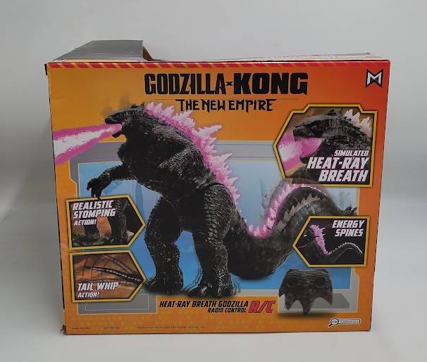 Jada Godzilla x Kong: The New Empire Heat-Ray Breath Godzilla RC SEE DETAILS