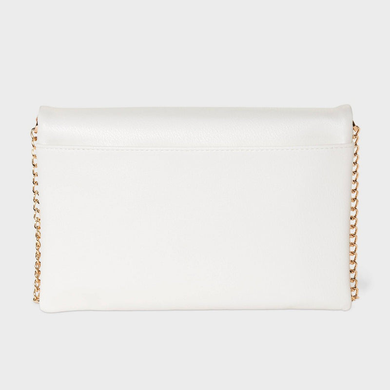 Envelope Clutch - A New Day White