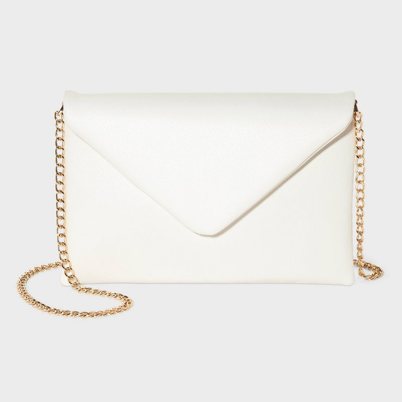 Envelope Clutch - A New Day White