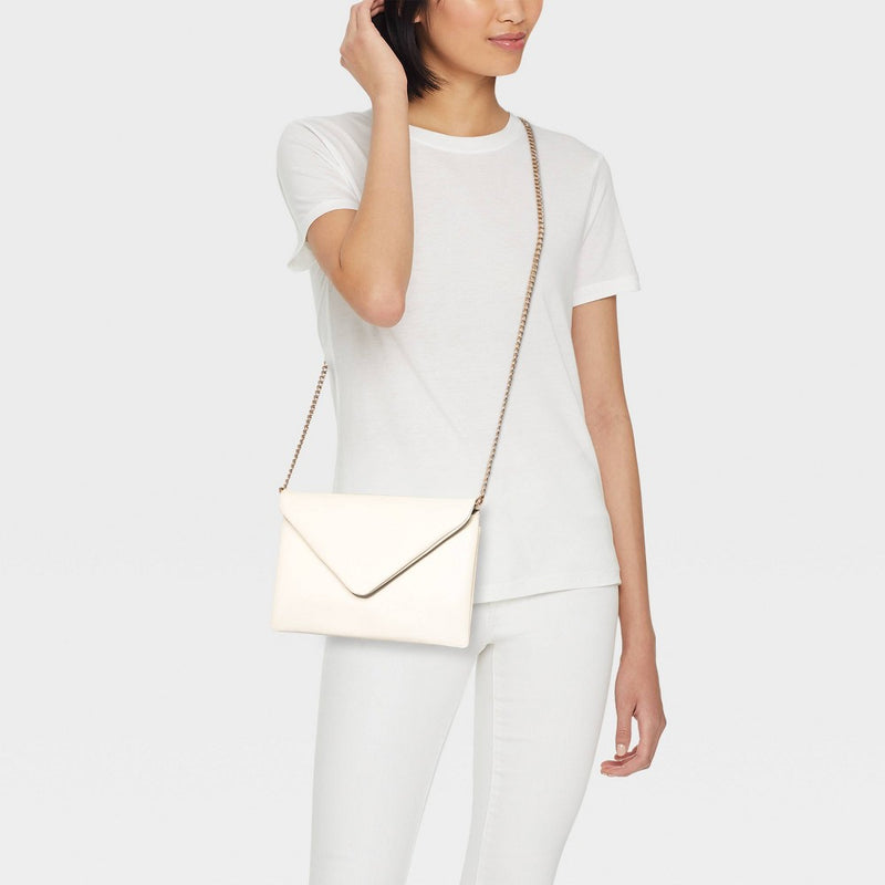 Envelope Clutch - A New Day White
