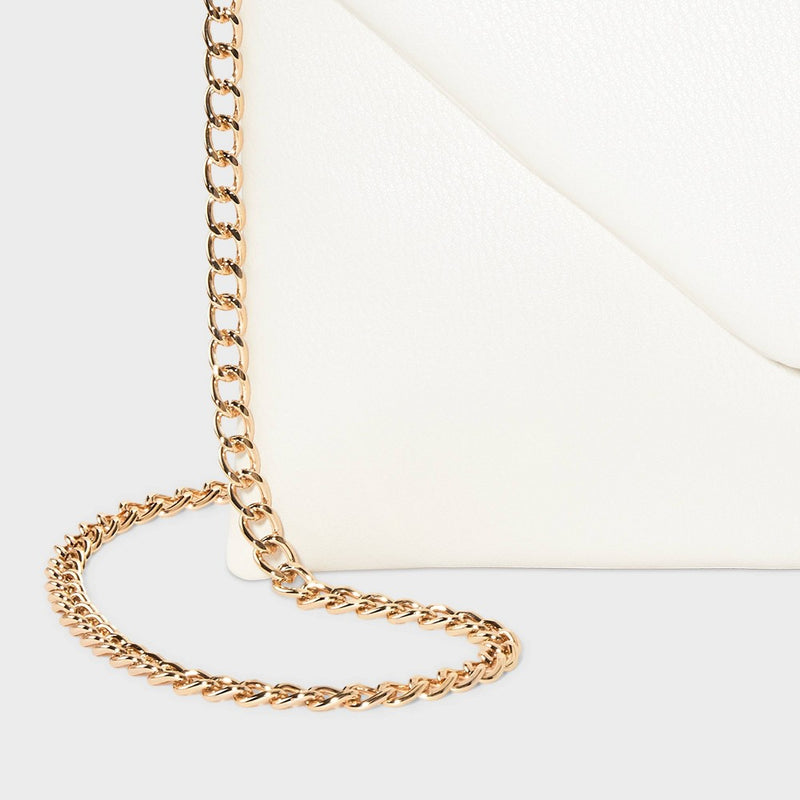 Envelope Clutch - A New Day White