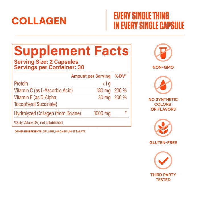 HABIT Collagen Capsules - 60ct