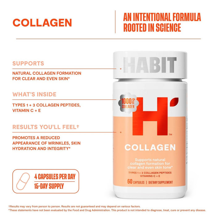 HABIT Collagen Capsules - 60ct