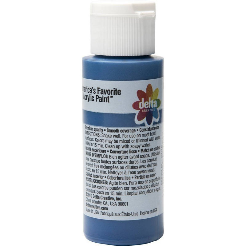 Delta Ceramcoat Acrylic Paint (2oz) - Navy Blue