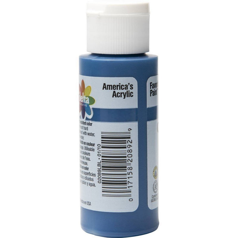 Delta Ceramcoat Acrylic Paint (2oz) - Navy Blue