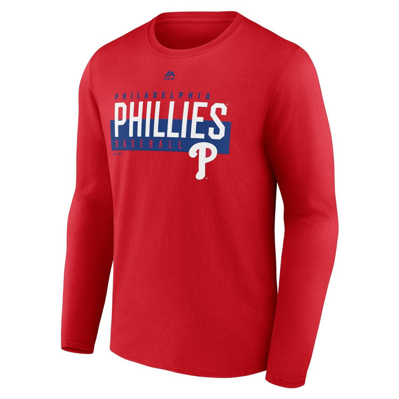 MLB Philadelphia Phillies Men's Long Sleeve Core T-Shirt - XL