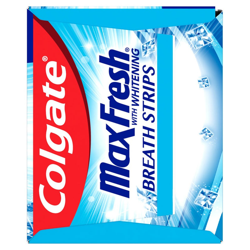 Colgate Max Fresh Whitening Toothpaste with Mini Breath Strips - Trial Size - 1oz
