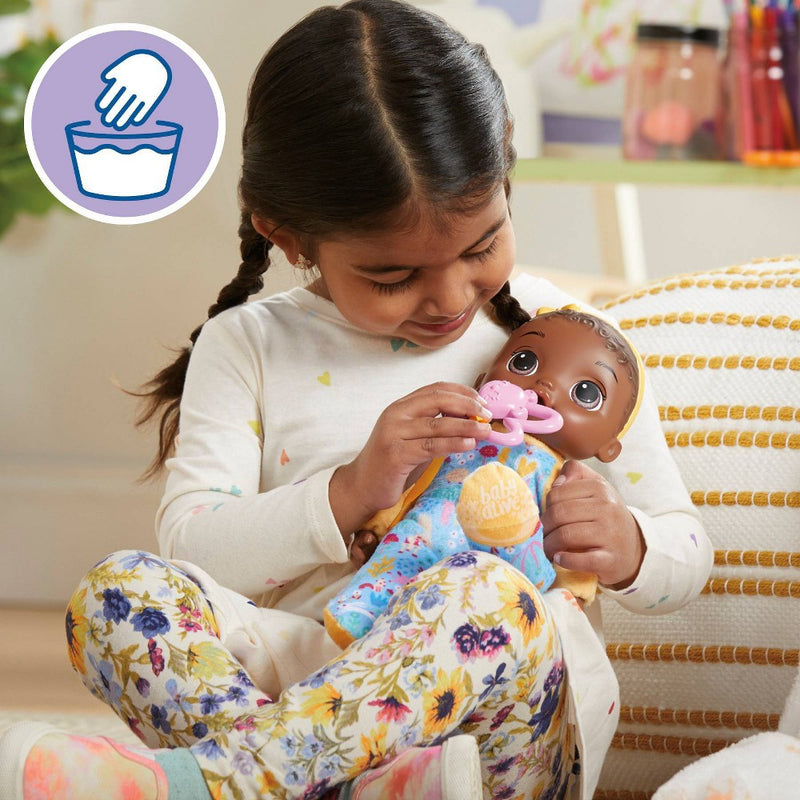 Baby Alive Sweet 'N Snugglier Baby Doll - Black Hair/Brown Eyes