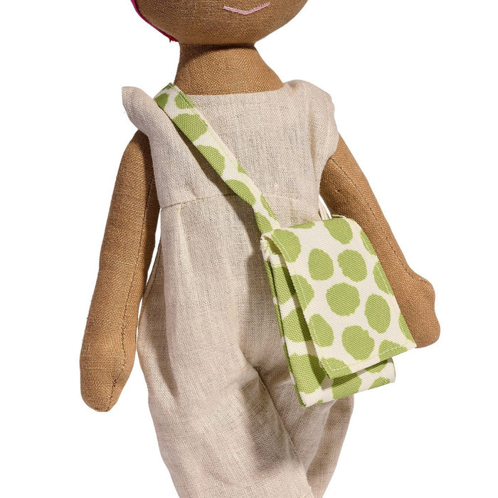 HarperIman 14" Handmade Linen Doll - Carmen