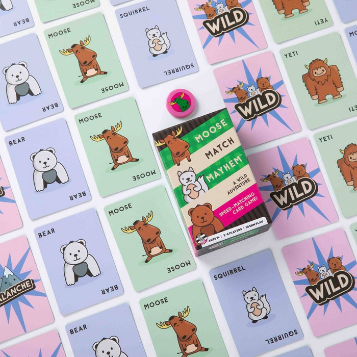 Moose Match Mayhem Card Game