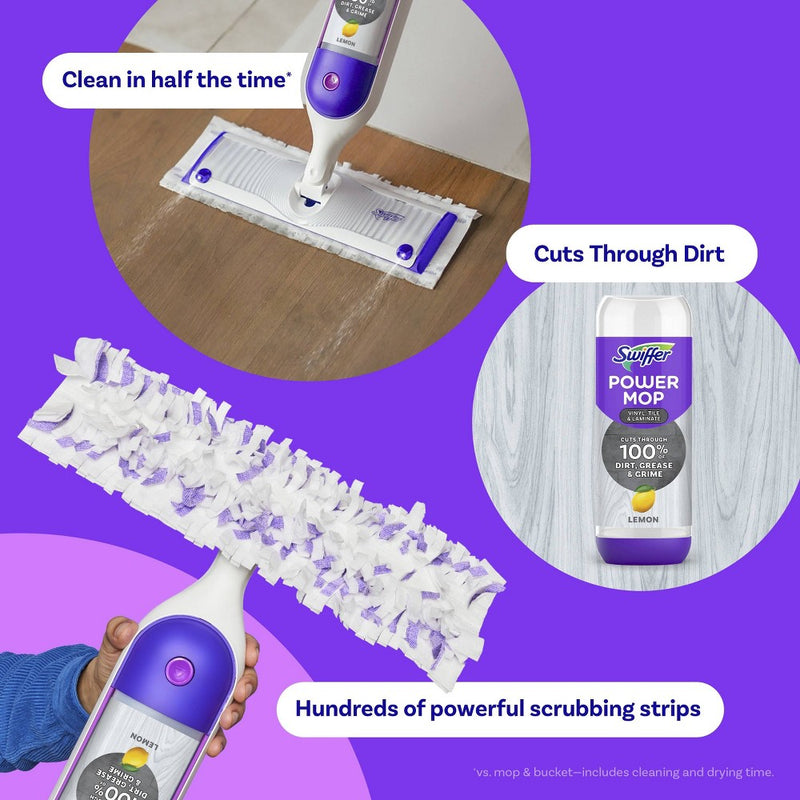 Swiffer PowerMop Mops & Brooms - 4ct (LOCAL PICKUP ONLY)