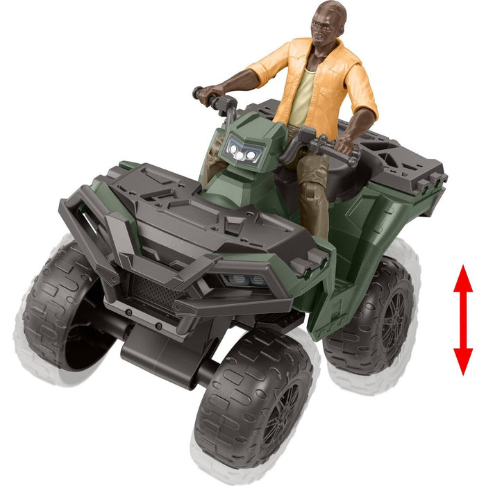Jurassic World Barry Sembene ATV Chase Toy Vehicle Pack