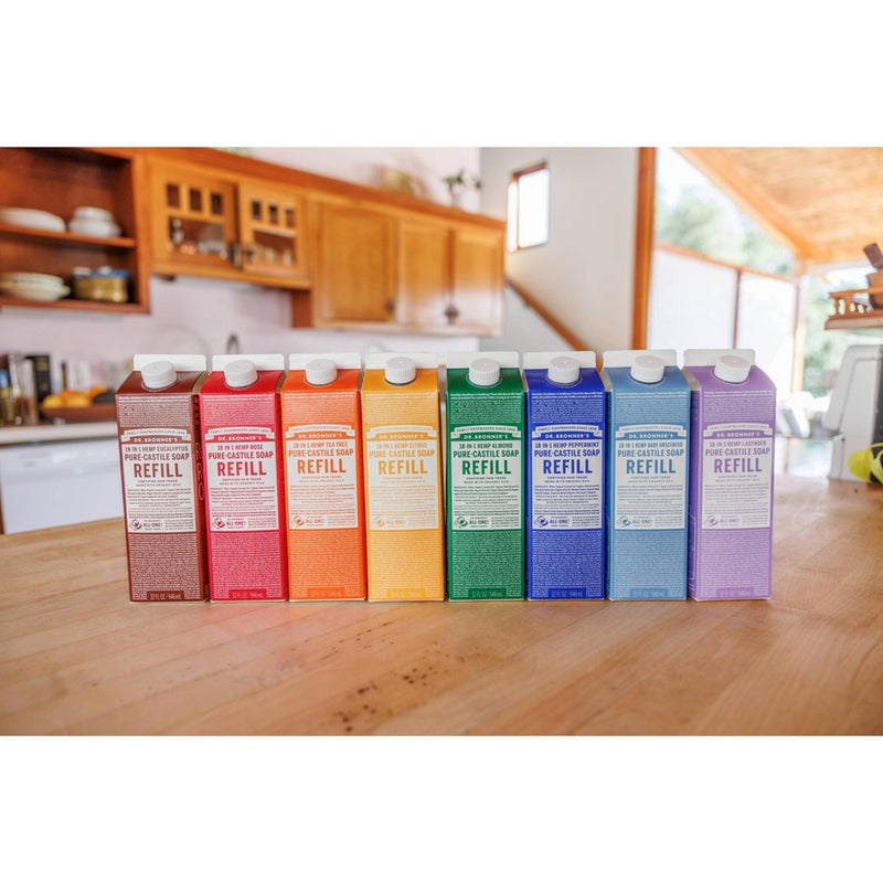 Dr. Bronner's Lavender Pure Castile Soap Refill Carton - 32oz