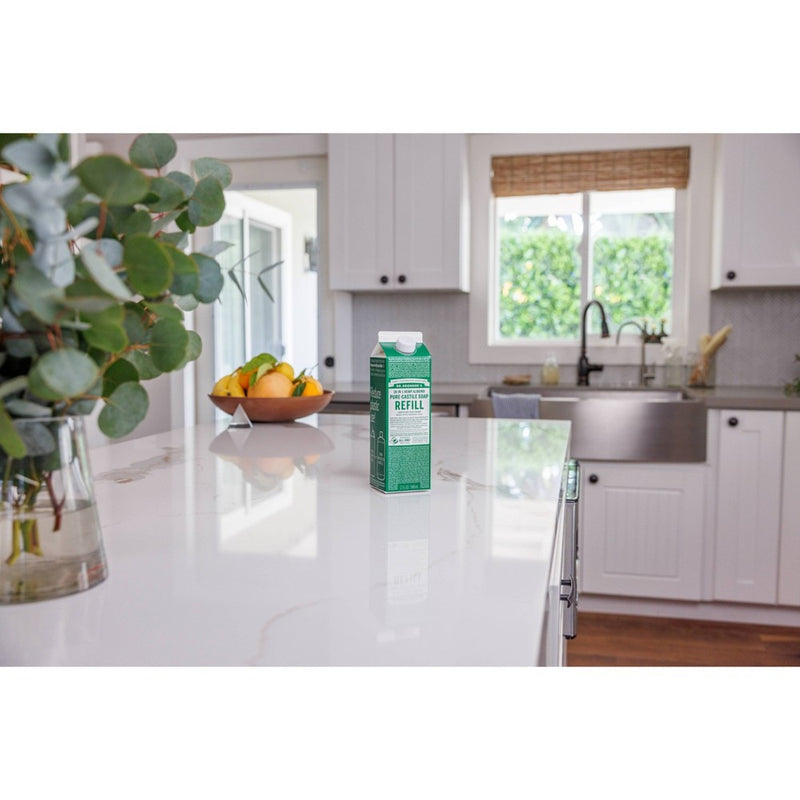 Dr. Bronner's Pure-Castile Soap Refill Carton - Almond - 32oz