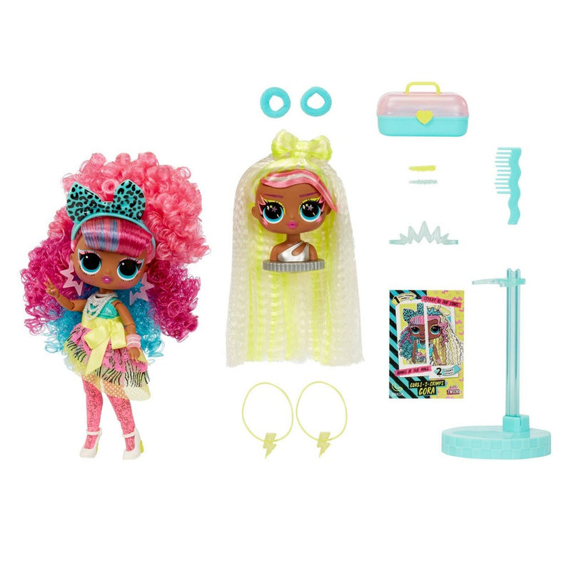L.O.L. Surprise! Tweens Surprise Swap Curls-2-Crimps Cora Fashion Doll