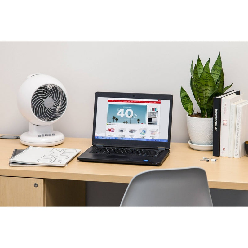 Compact Personal Oscillating Fan White - Woozoo