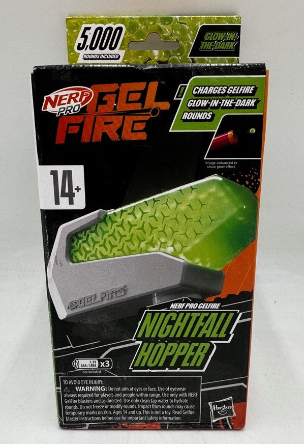 NERF Gelfire Nightfall Hopper