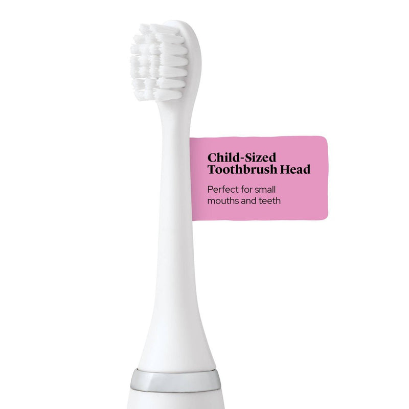 Made By Dentists Kids Rechargeable Electric Toothbrush with 2 Replacement Toothbrush Heads and Charger - Cheetah