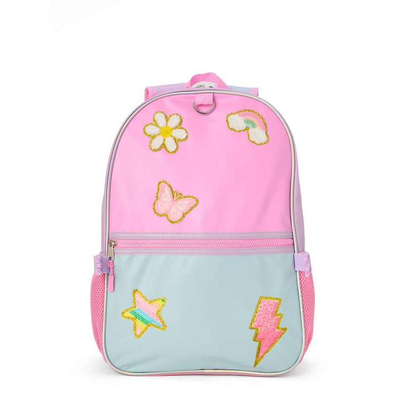 Locker Club Kids' 17" Backpack with Headphone Set - Terry Patches