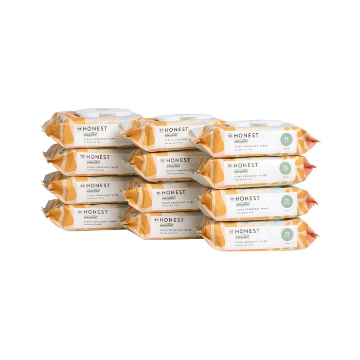 The Honest Company Plant-Based Baby Wipes made with over 99% Water - Sunburst - 864ct (LOCAL PICKUP ONLY)