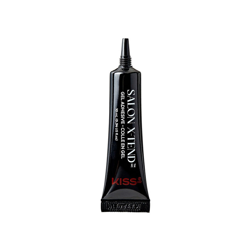 KISS Products Salon X-tend LED Soft Gel Adhesive Fake Nails - 0.34 fl oz