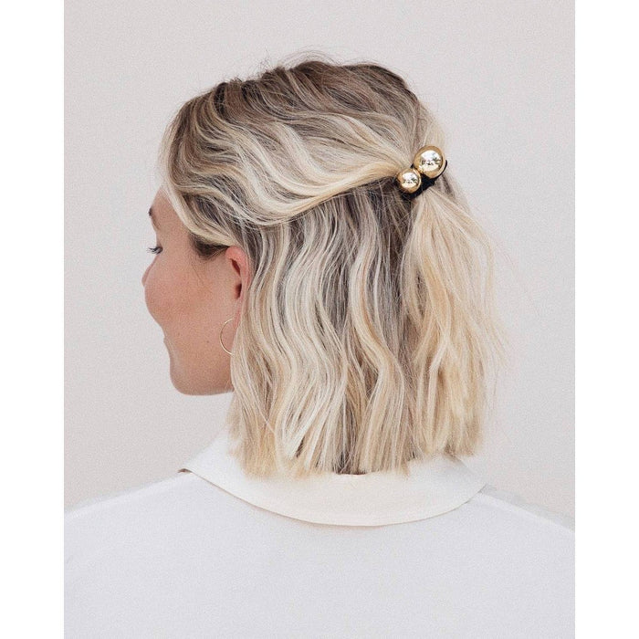 Kristin Ess The Metallic Pony Baubles Hair Elastics - 2ct