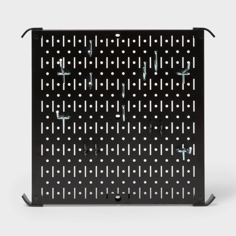 16" Square Metal Pegboard - Brightroom