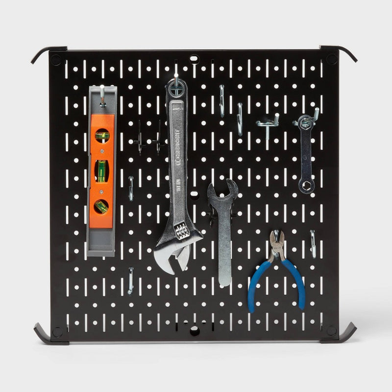 16" Square Metal Pegboard - Brightroom