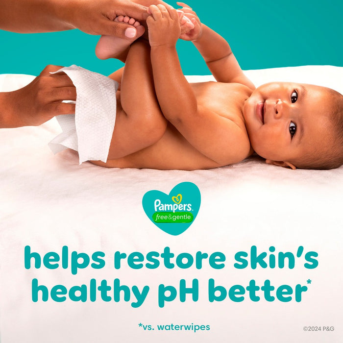 Pampers Free & Gentle Free & Gentle Baby Wipes - 312ct