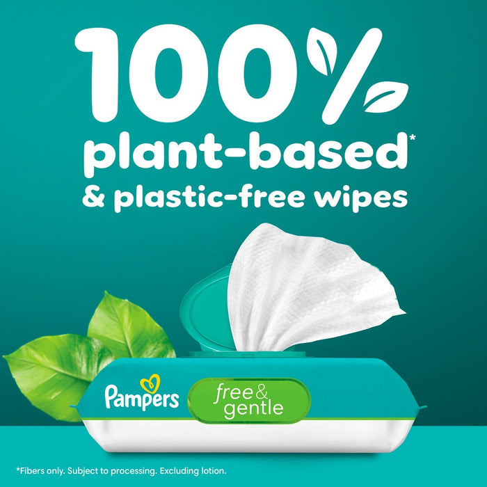 Pampers Free & Gentle Free & Gentle Baby Wipes - 312ct