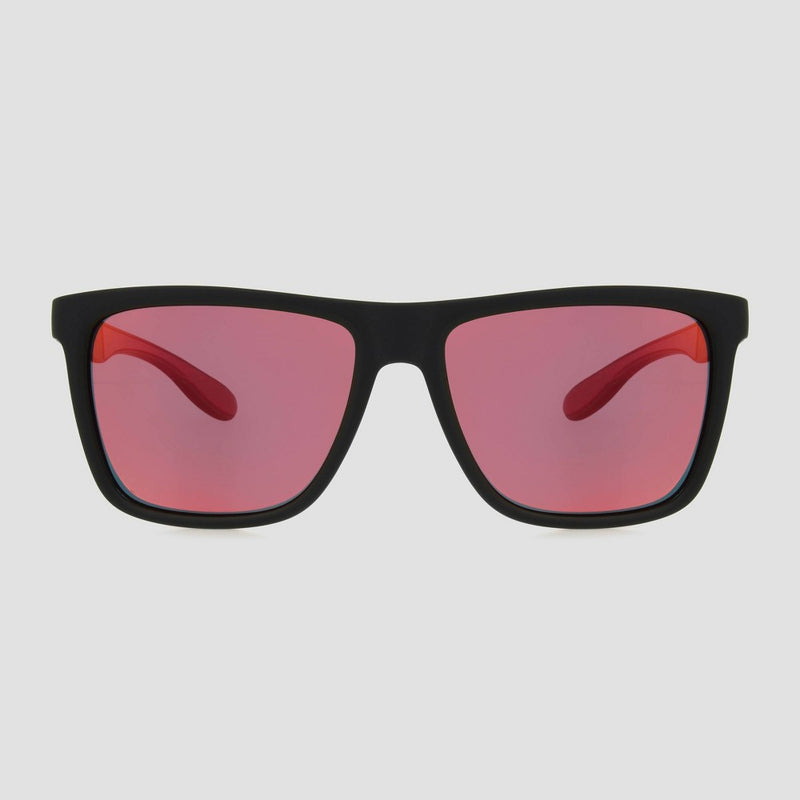 Men's Surfer Shade Sunglasses with Mirrored Polarized Lenses - All In Motion Black