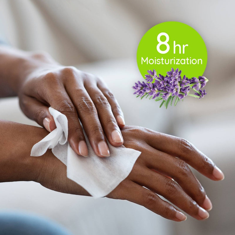 Wet Ones Antibacterial Hand Wipes Lavender - 20ct