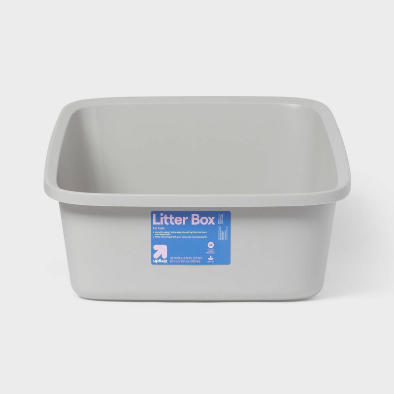 Standard Waste Cat Pan - Gray - XL - up&up