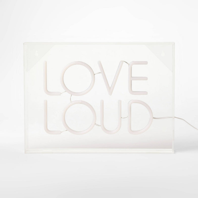 Love Loud Novelty Light - Pride
