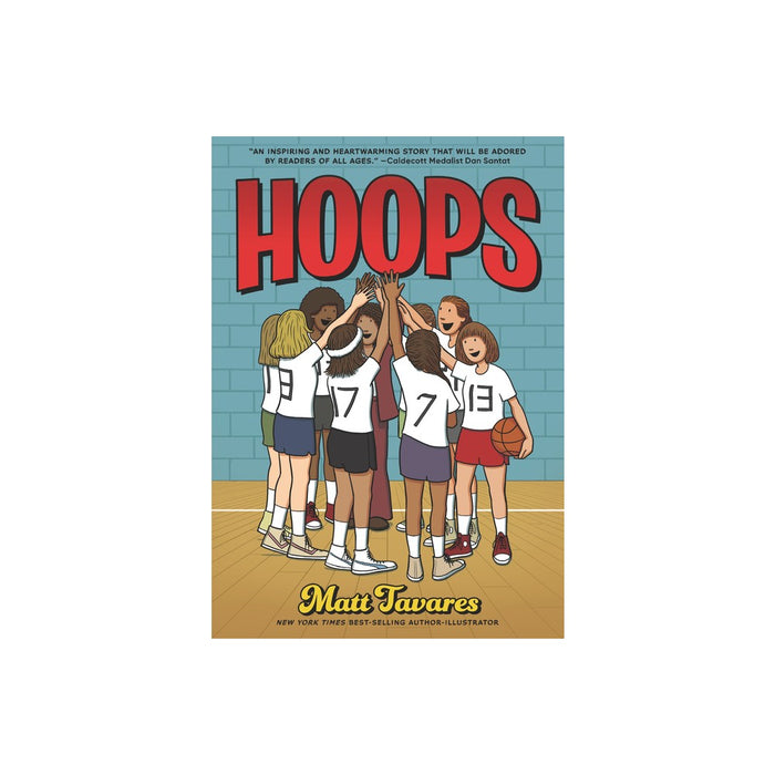 Hoops: A Graphic Novel - by Matt Tavares (Paperback)