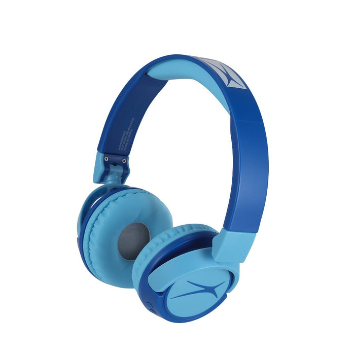 Altec Lansing Kid Safe 2-in-1 Bluetooth Wireless Headphones - Hero Blue