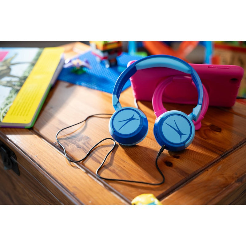 Altec Lansing Kid Safe 2-in-1 Bluetooth Wireless Headphones - Hero Blue