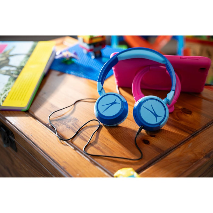 Altec Lansing Kid Safe 2-in-1 Bluetooth Wireless Headphones - Hero Blue