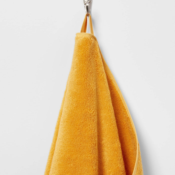 Total Fresh Antimicrobial Oversized Bath Towel Gold - Threshold