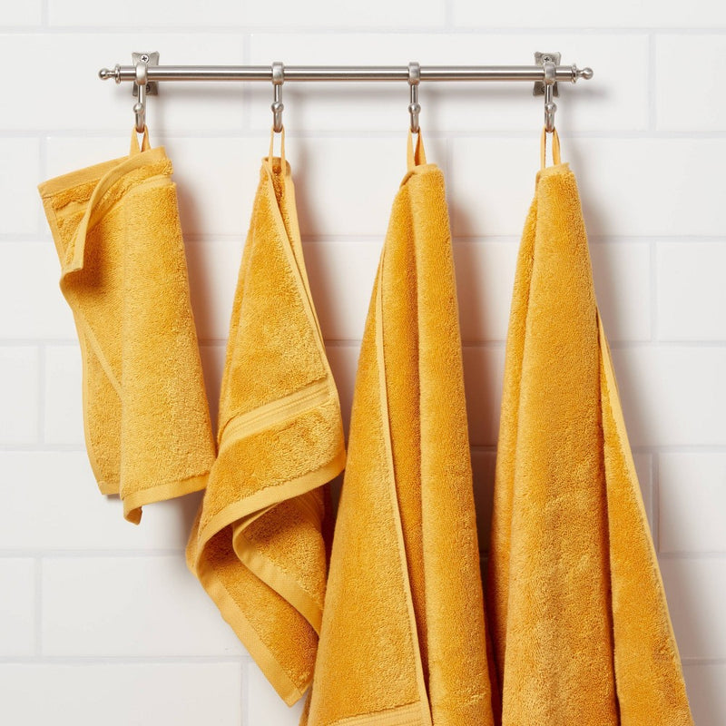 Total Fresh Antimicrobial Oversized Bath Towel Gold - Threshold