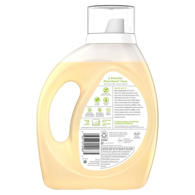 Tide purclean Unscented Liquid Laundry Detergent - 63 fl oz