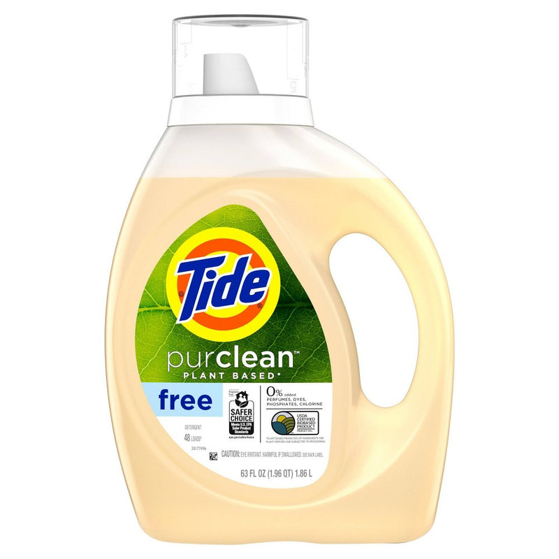 Tide purclean Unscented Liquid Laundry Detergent - 63 fl oz