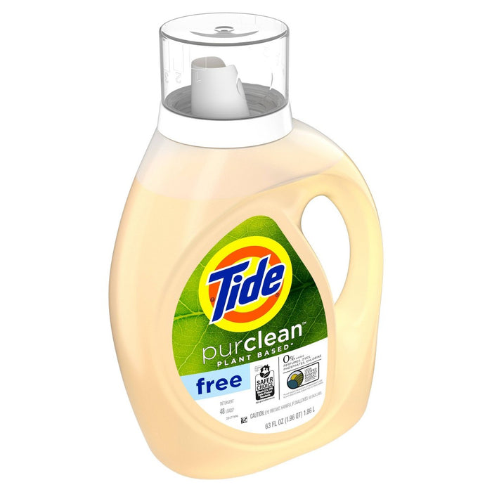 Tide purclean Unscented Liquid Laundry Detergent - 63 fl oz