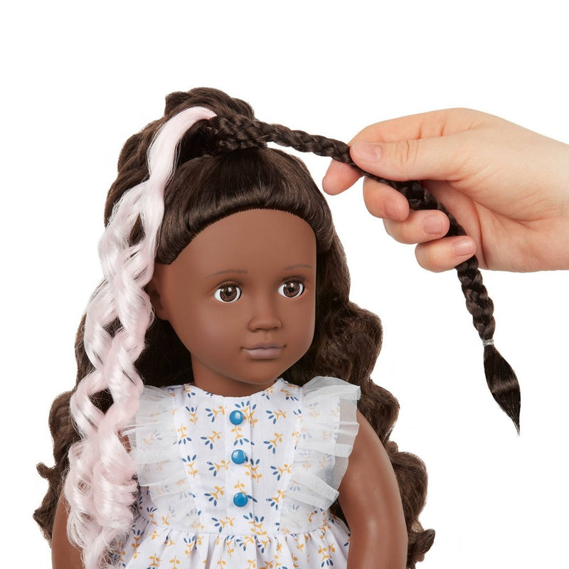 Our Generation Prisha & Styling Accessories 18" Hair Grow Doll