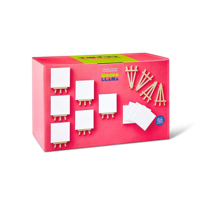 10pk Paintapalooza Stretched Canvas Party Pack - Mondo Llama