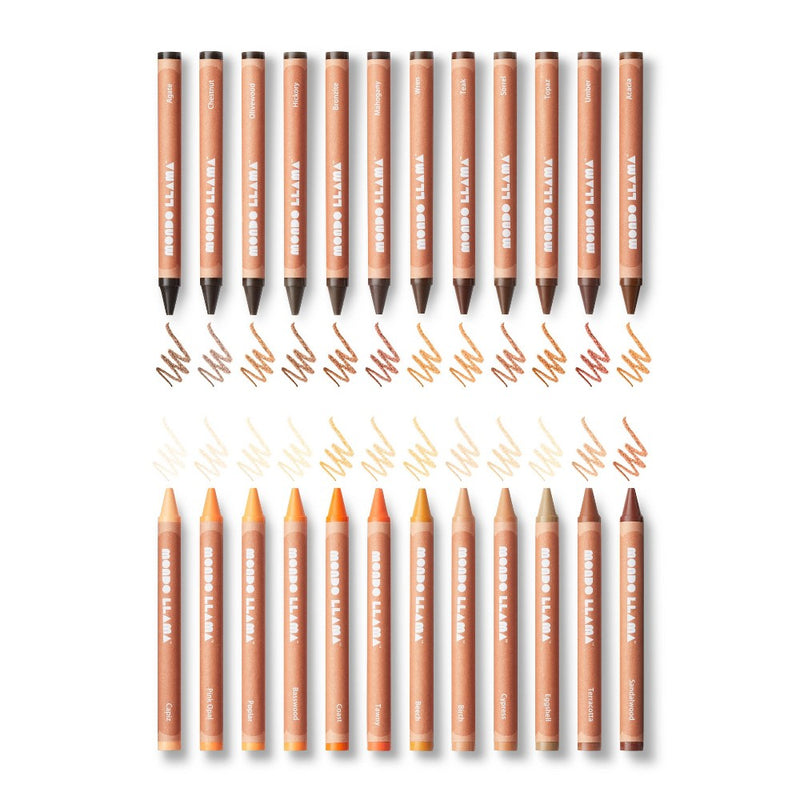 24ct Hues of You Crayons - Mondo Llama