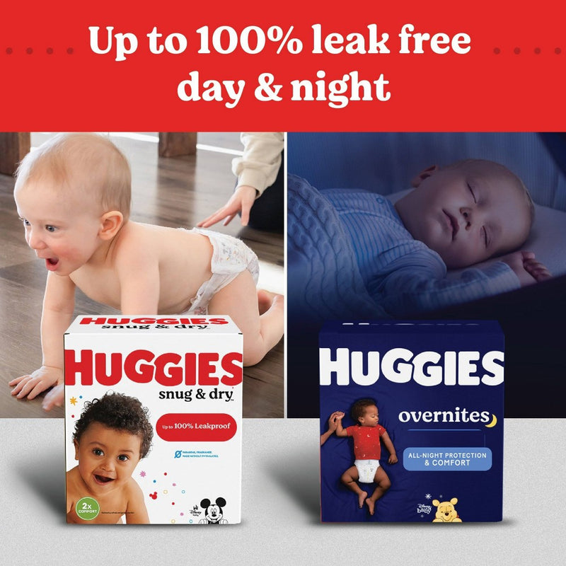 Huggies Snug & Dry Baby Disposable Diapers Huge Pack - Size 5 - 116ct